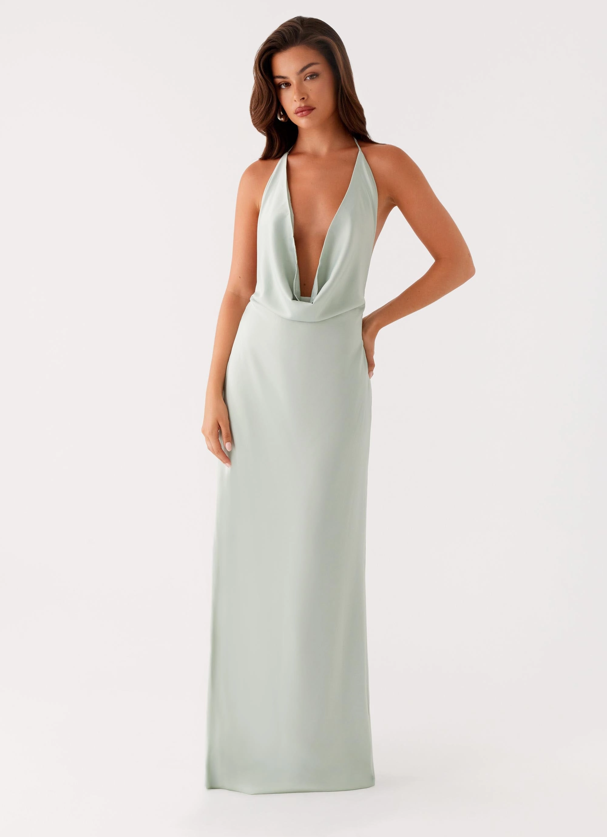 Ready Anytime Noemi Maxi Dress - Sage