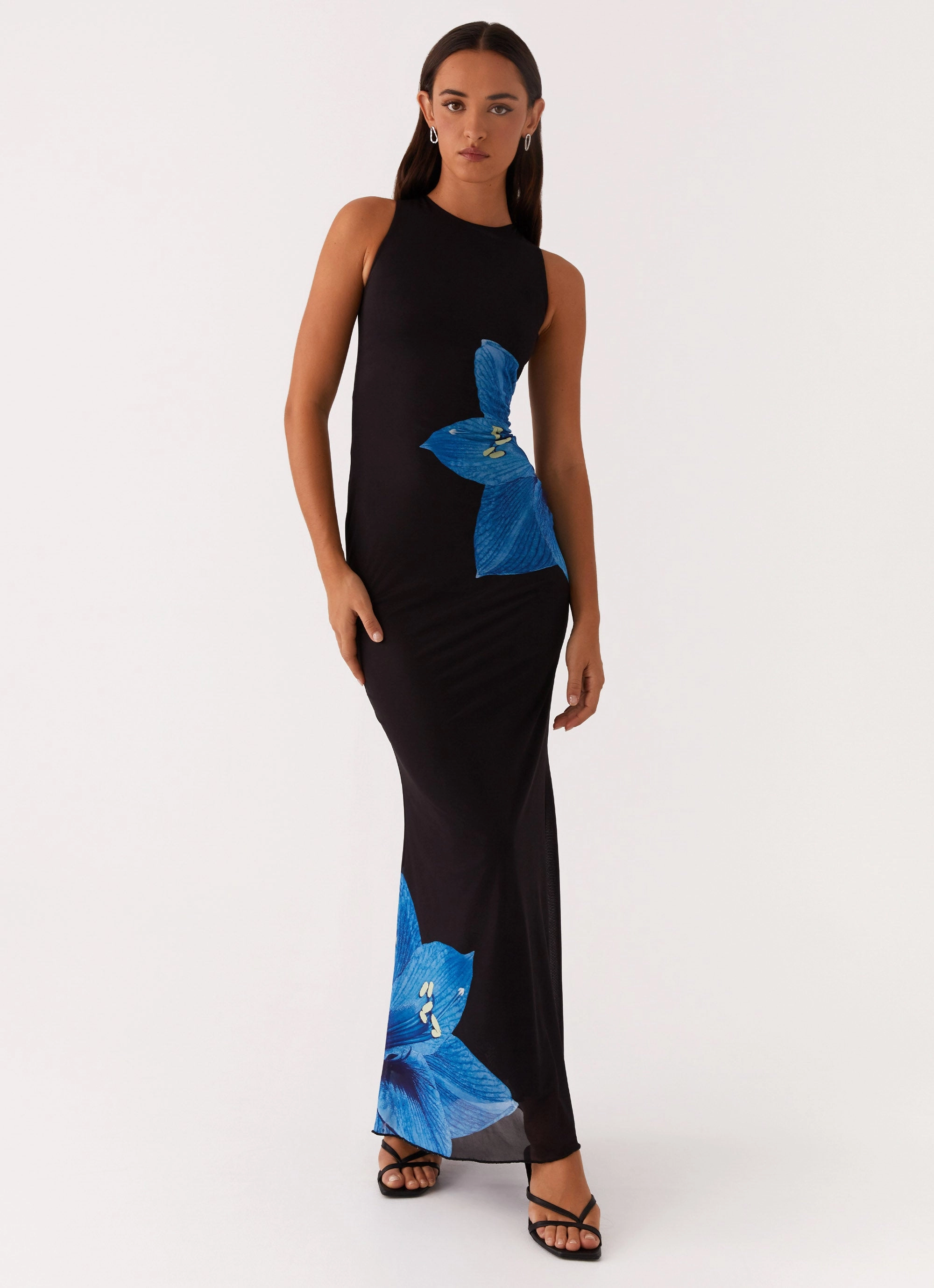 Manhattan Nights Maxi Dress - Black Light And Airy Fresh Flow