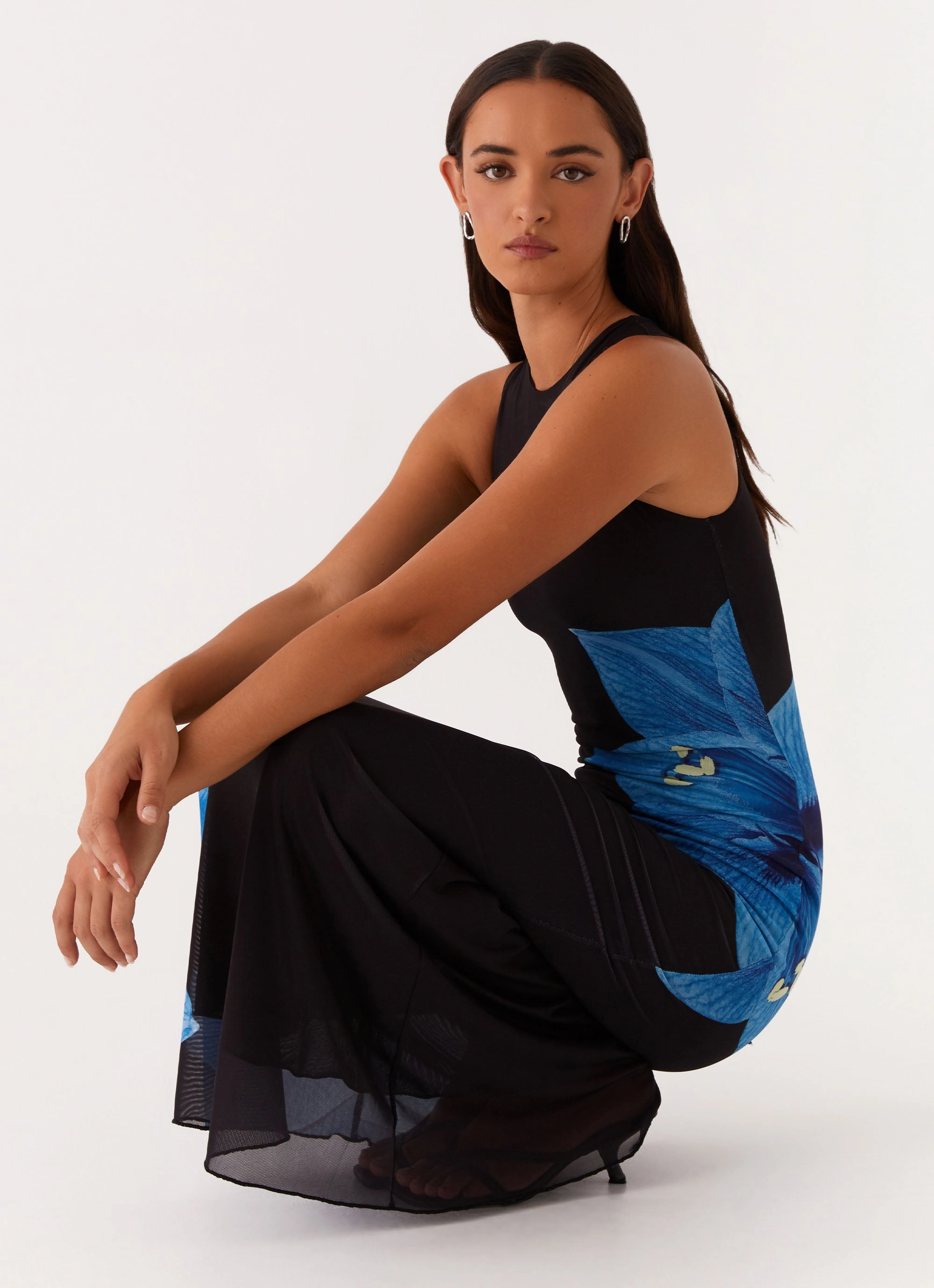 Manhattan Nights Maxi Dress - Black All-Purpose Wear Sleek and Sleek