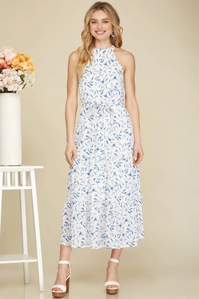 Elegant Piece Brunch Outfit MIRANDA FLORAL DRESS
