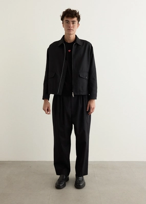 Reinforced Elbow Patches Ultra Soft Brushed Interior Polyester Serge Zip Jacket