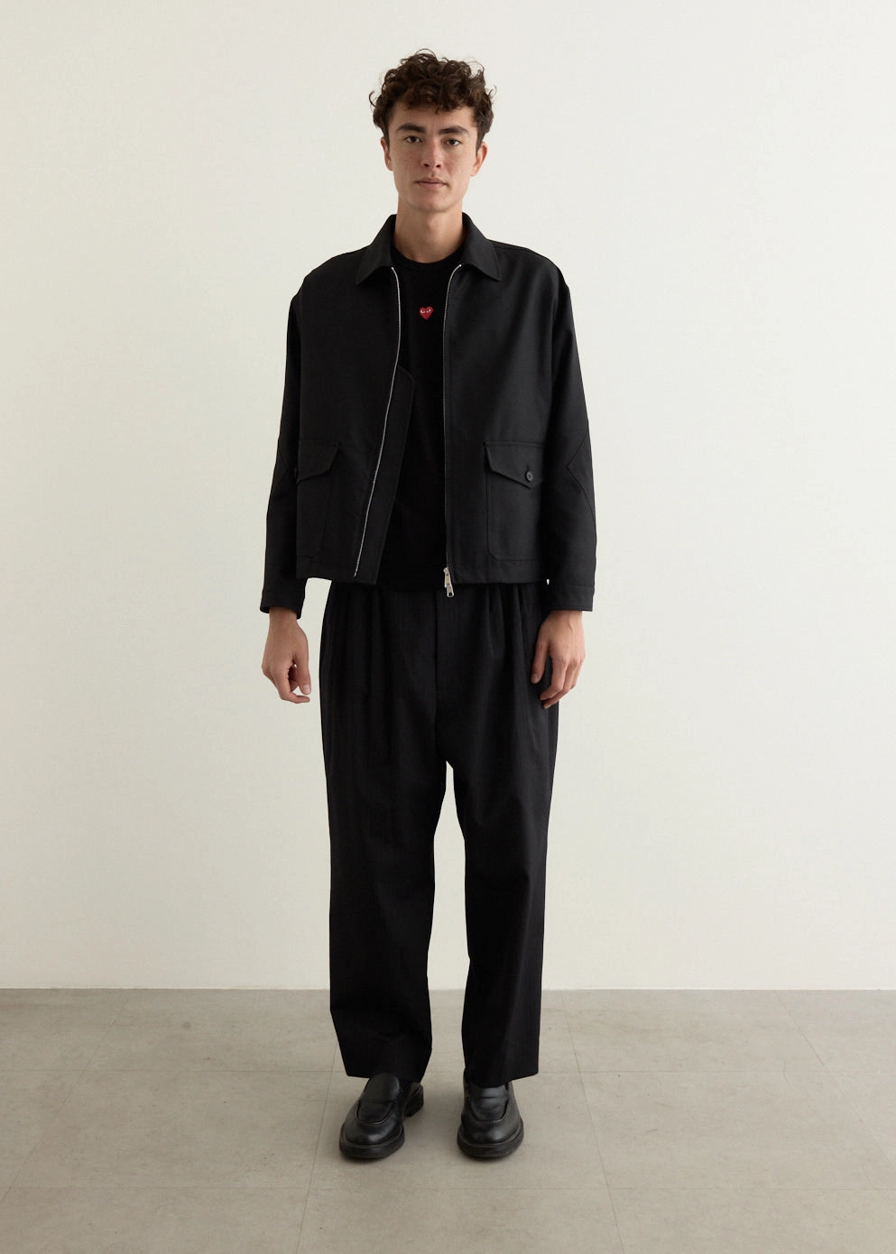 Reinforced Elbow Patches Ultra Soft Brushed Interior Polyester Serge Zip Jacket