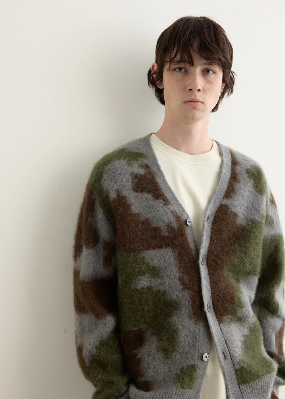 Mohair Cardigan Layer Comfort