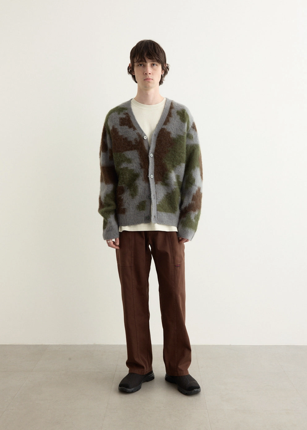 Outdoor Ready Mohair Cardigan