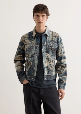 Rye TLO Torn Scribble Jacket Versatile Fit Layer