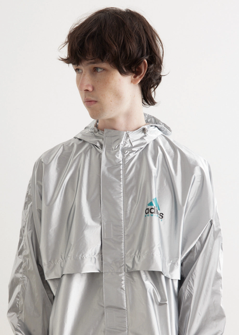 Equipment Metallic Windbreaker Glow In The Dark Accents