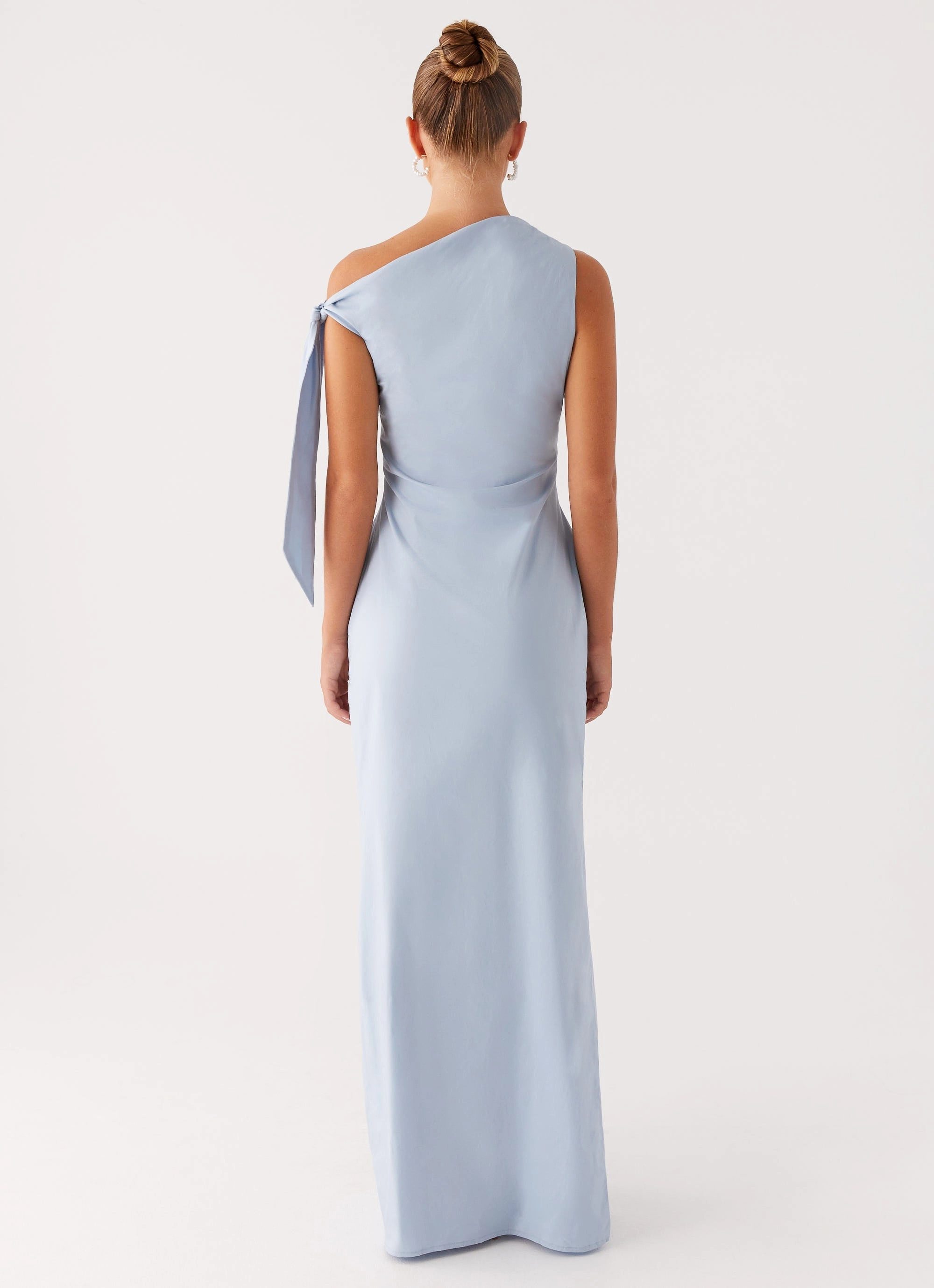 Marella Maxi Dress - Blue Soft Shine Trend Smart