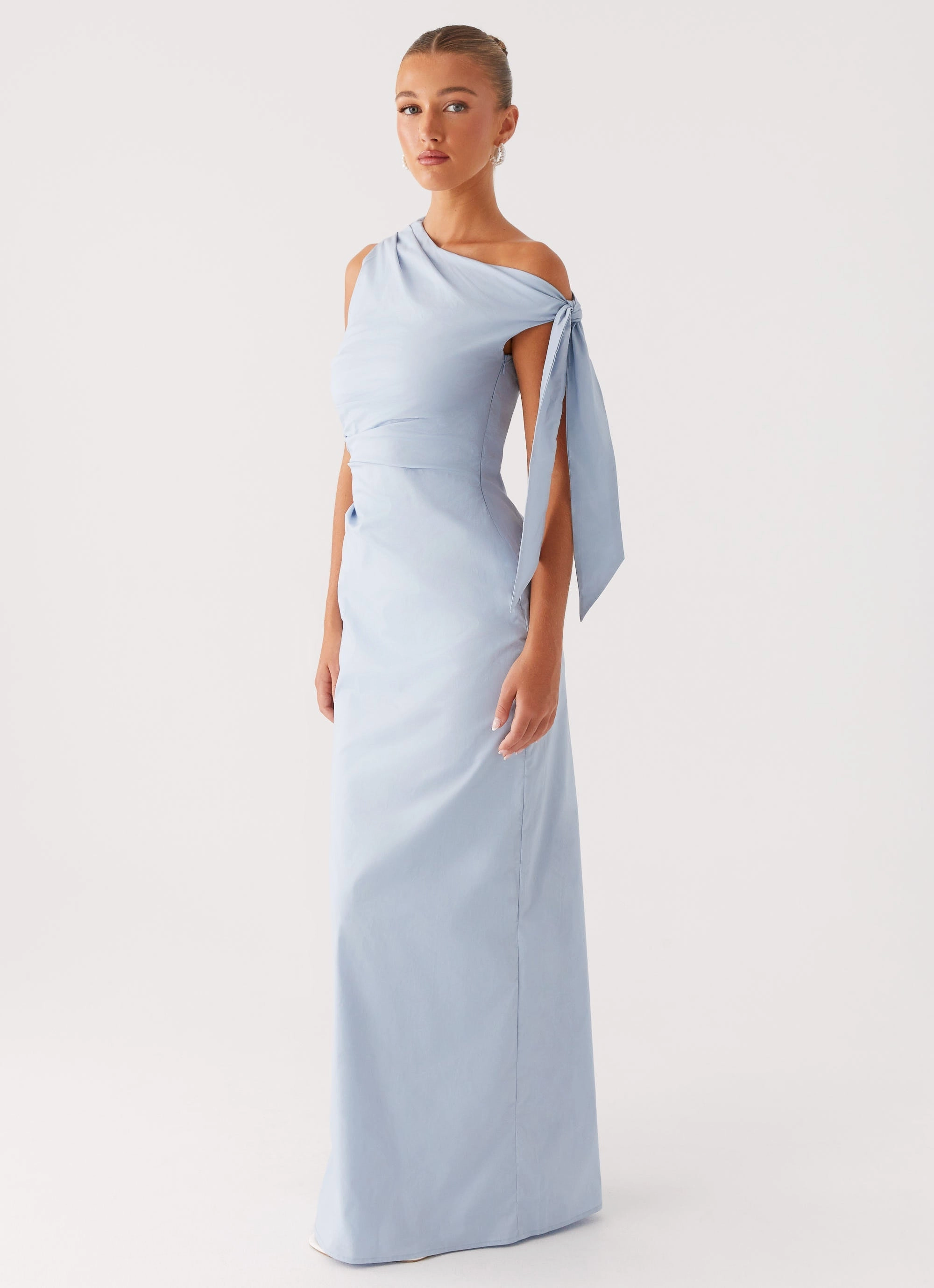 Marella Maxi Dress - Blue Boho Tone