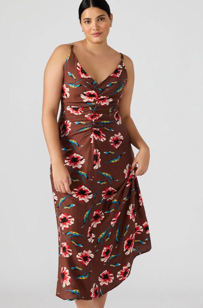 Soft and Smooth Monroe Dress in Brown