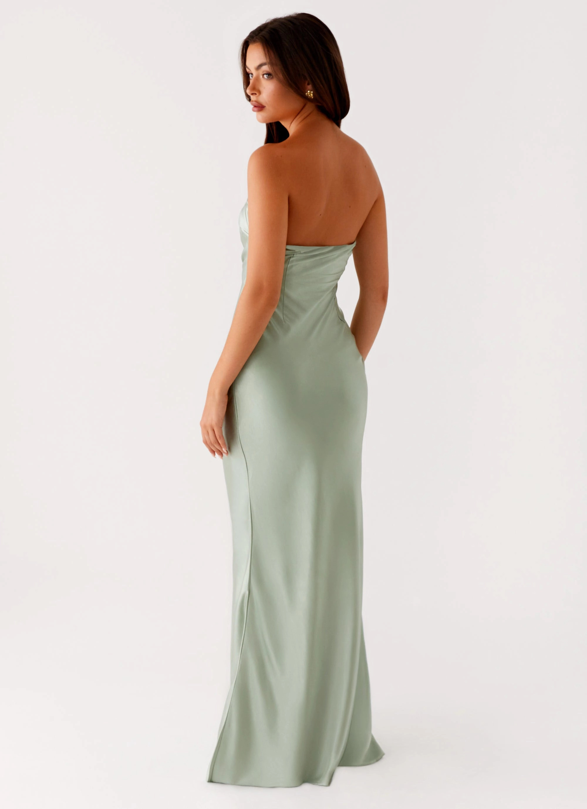 Stylish Layer Versatile Wearable Monte Carlo Maxi Dress - Sage