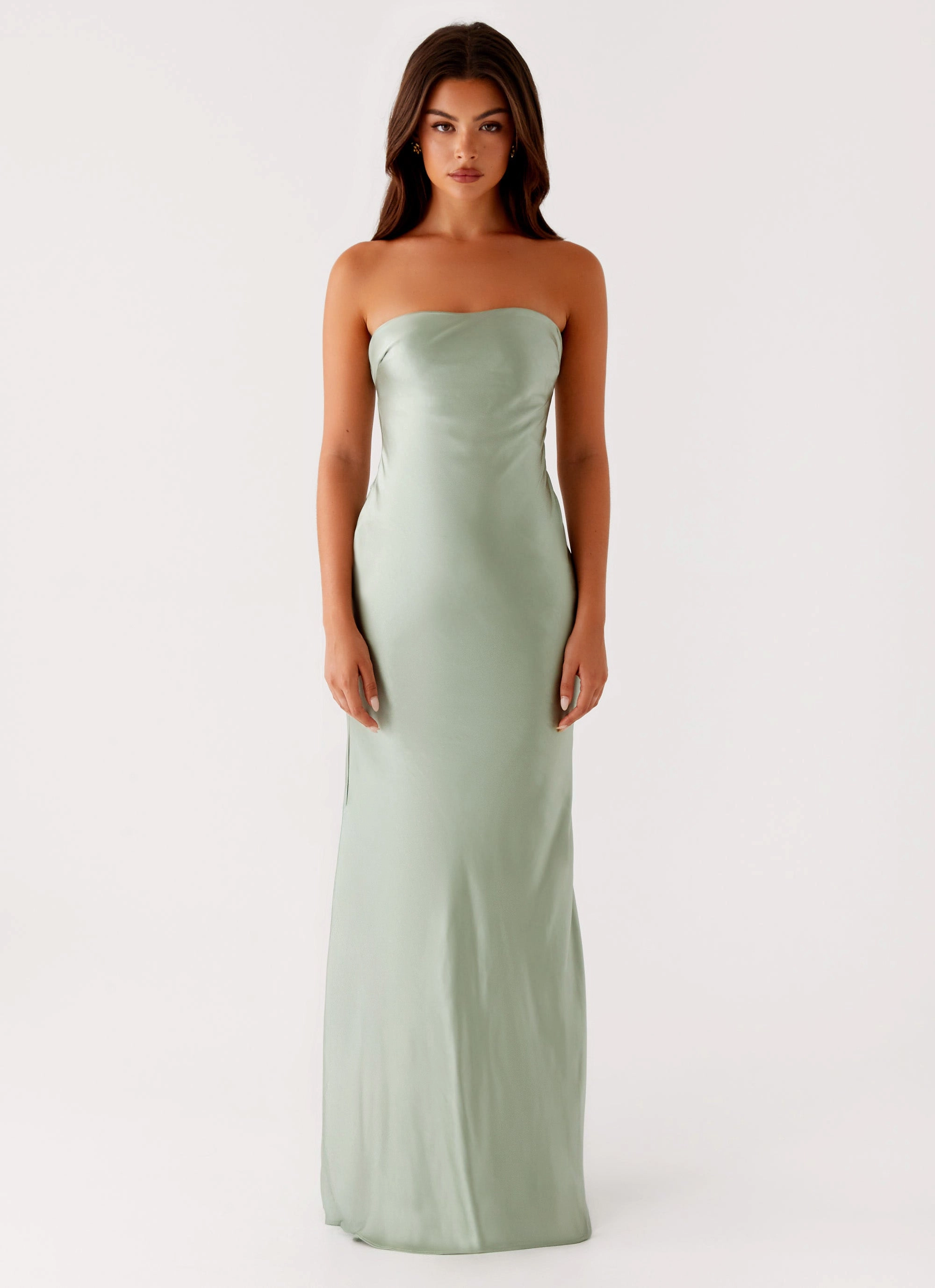 Monte Carlo Maxi Dress - Sage Pure Lines Style Base