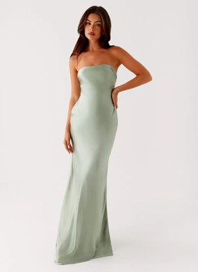 Daily Style Trend Appeal Monte Carlo Maxi Dress - Sage