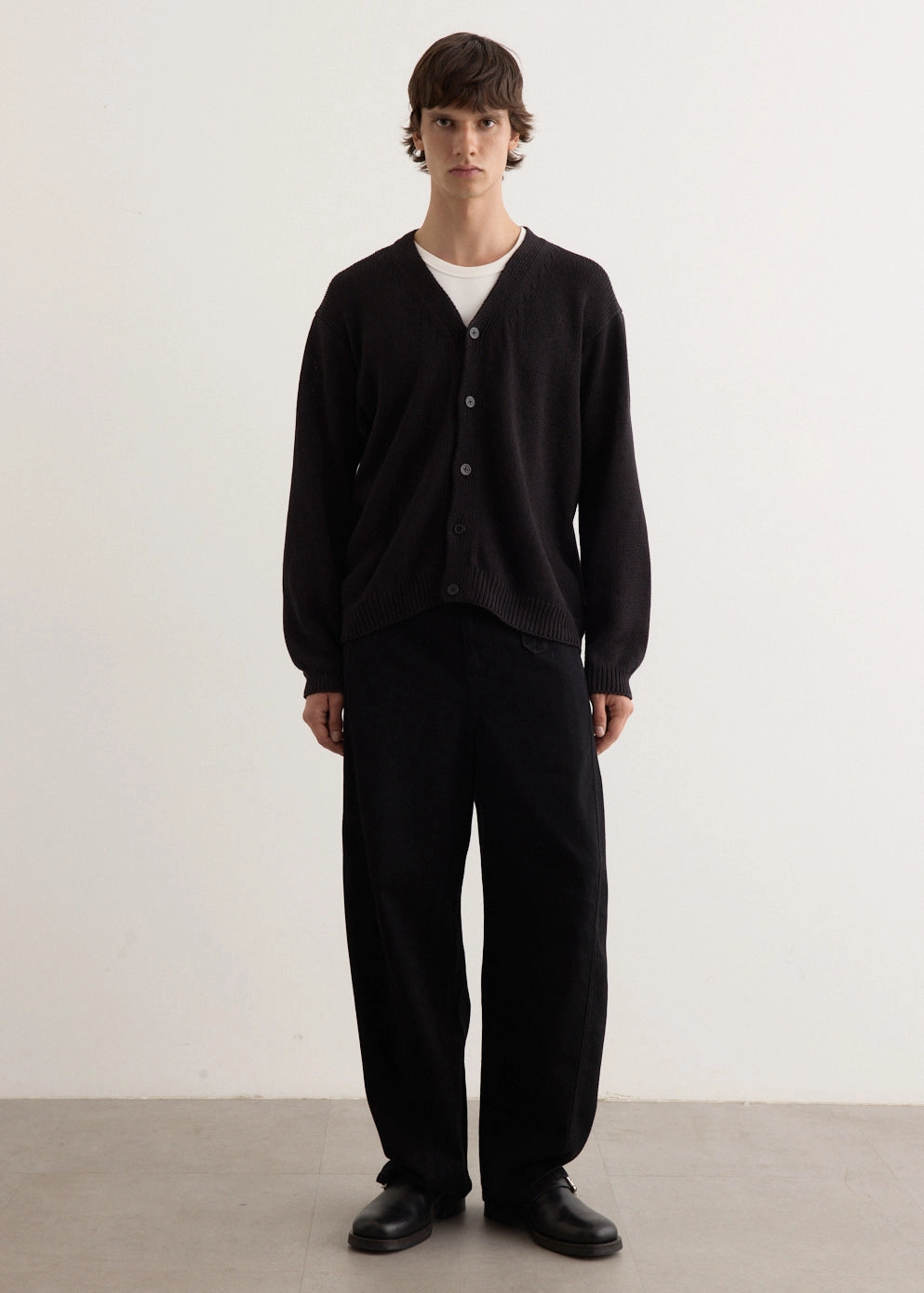 Minimalist Aesthetic Cotton Washi Hand Frame Cardigan