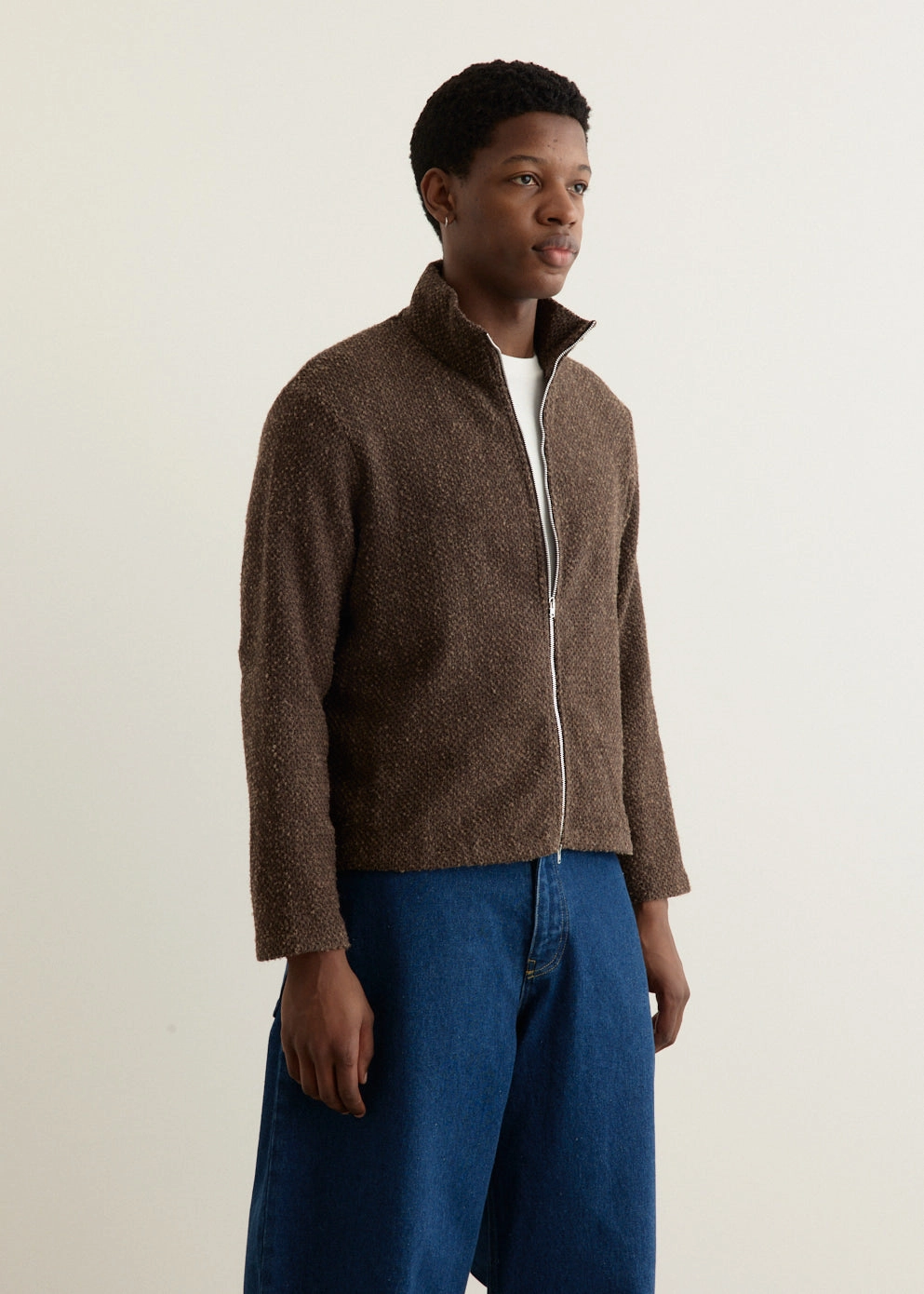 Adjustable hood design Articulated Ergonomic Fit Shrunken Full Zip Polo