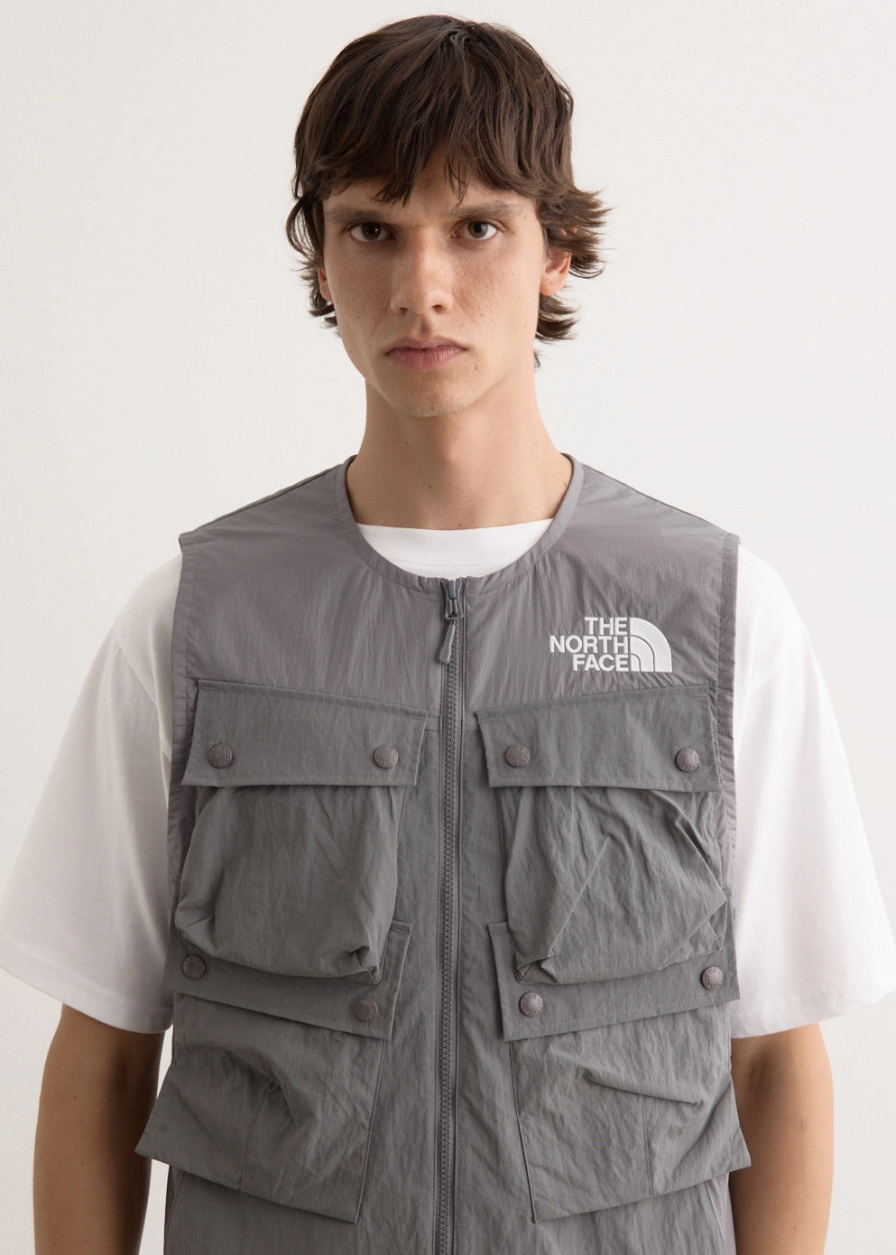 Flatlock stitching Smooth Zipper Glides Mountain Wind Vest