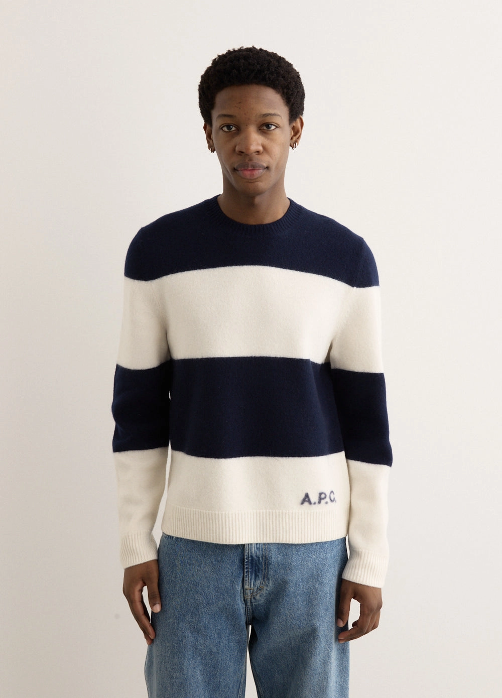 Dimensional Jacquard Weave Office Trend Edwardo Jumper