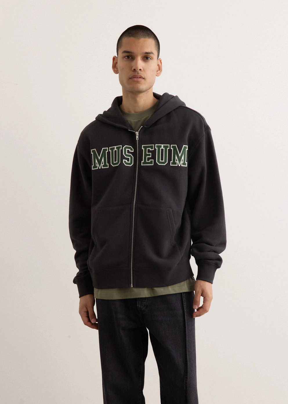 All Weather Adaptability Museum Zip-Up Hoodie