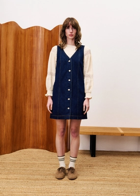 Glamorous look Fitted Design NALA DENIM MINI DRESS