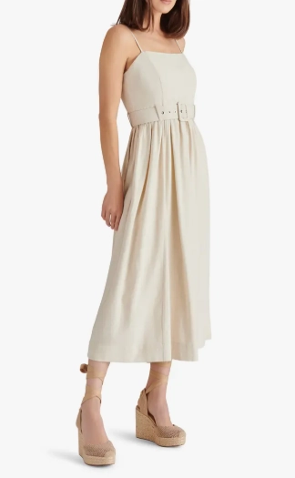 Delicate Details Vibrant evening gown Napoli Dress in Natural