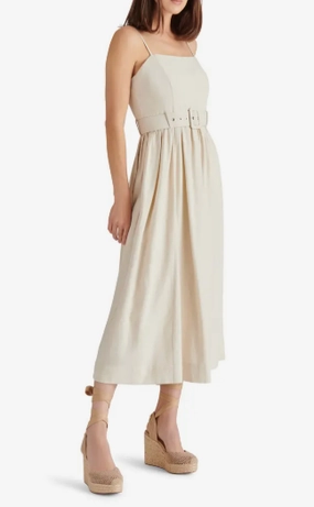 Delicate Details Vibrant evening gown Napoli Dress in Natural