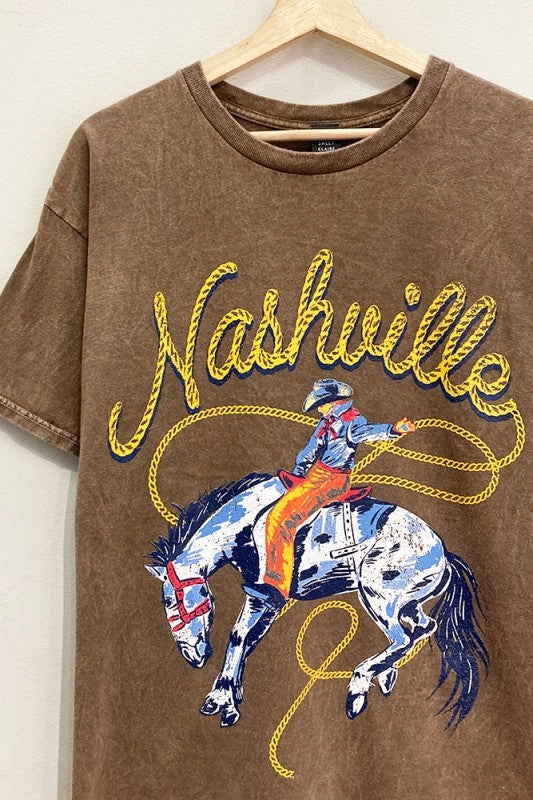 Soft and Lightweight Nashville Cowboy Tee S-XL