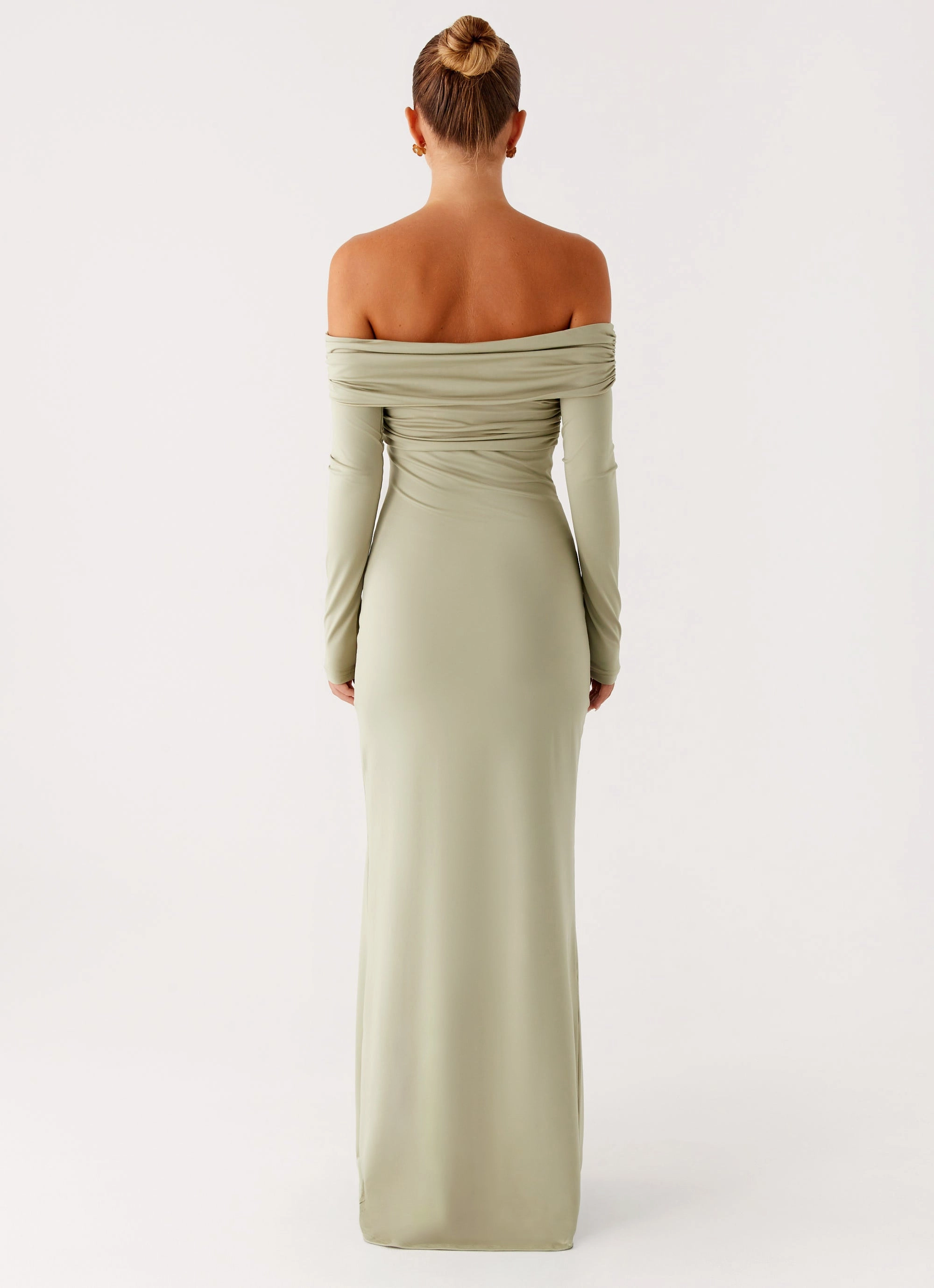 Marla Long Sleeve Maxi Dress - Sage Perfect For Any Occasion