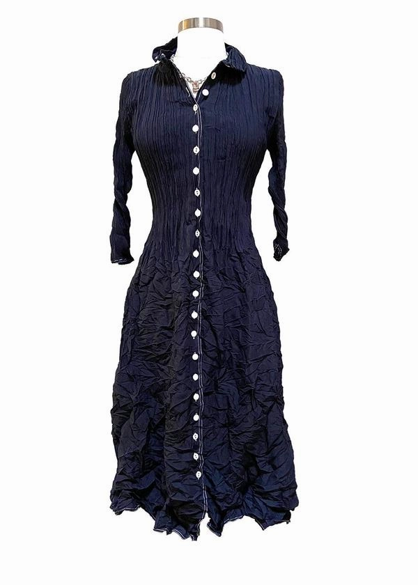 All Day NEHRU CONTRAST COAT DRESS