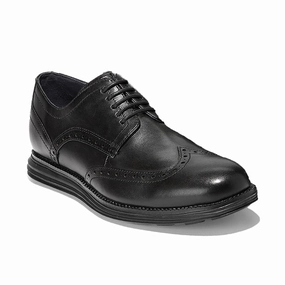 Men's Original Grand Black/Black Leather Comfort Fit
