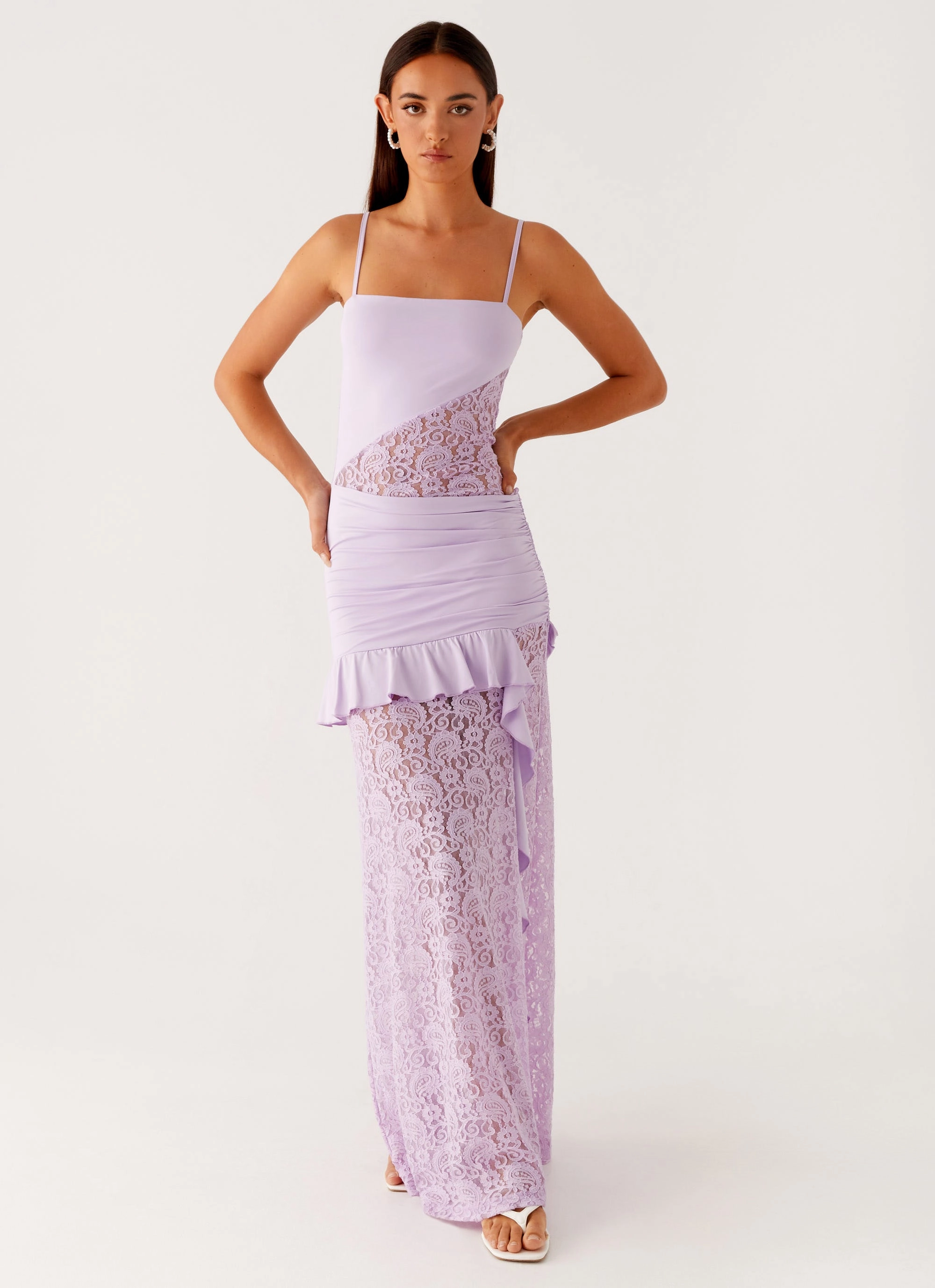 New Romance Maxi Dress - Lilac Timeless Energy