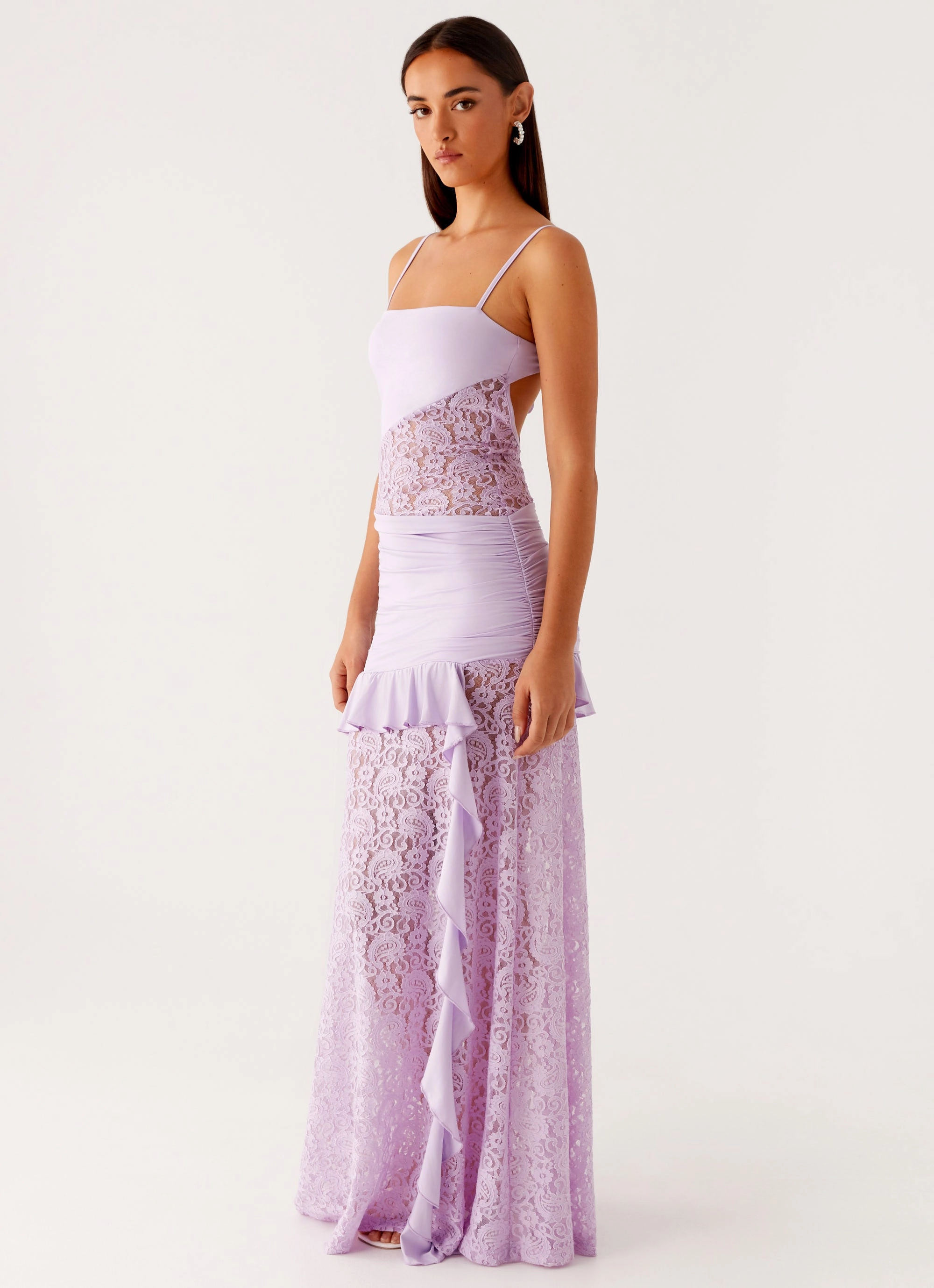 New Romance Maxi Dress - Lilac Resort-Wear