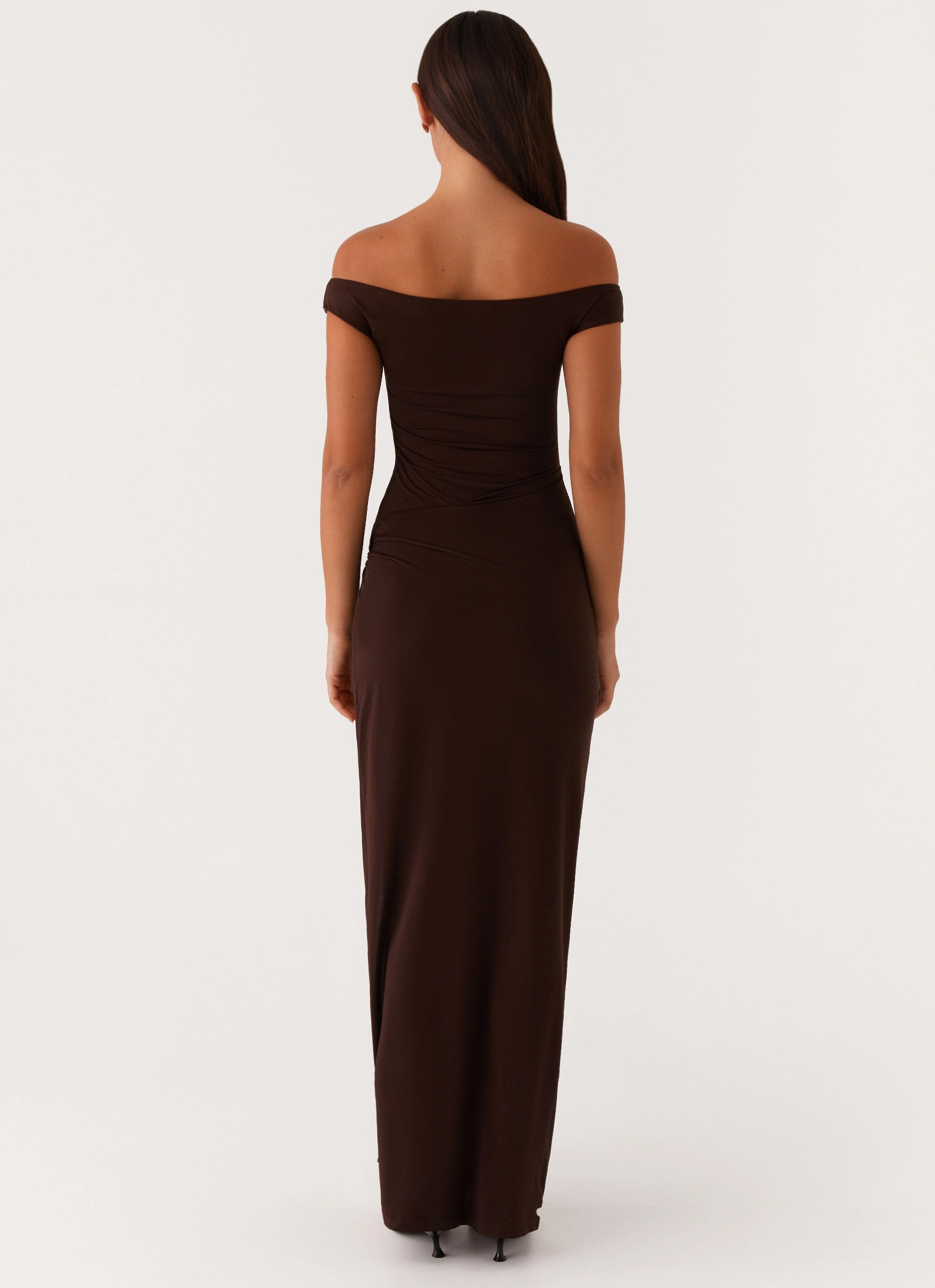 Amerie Maxi Dress - Chocolate Layer Base