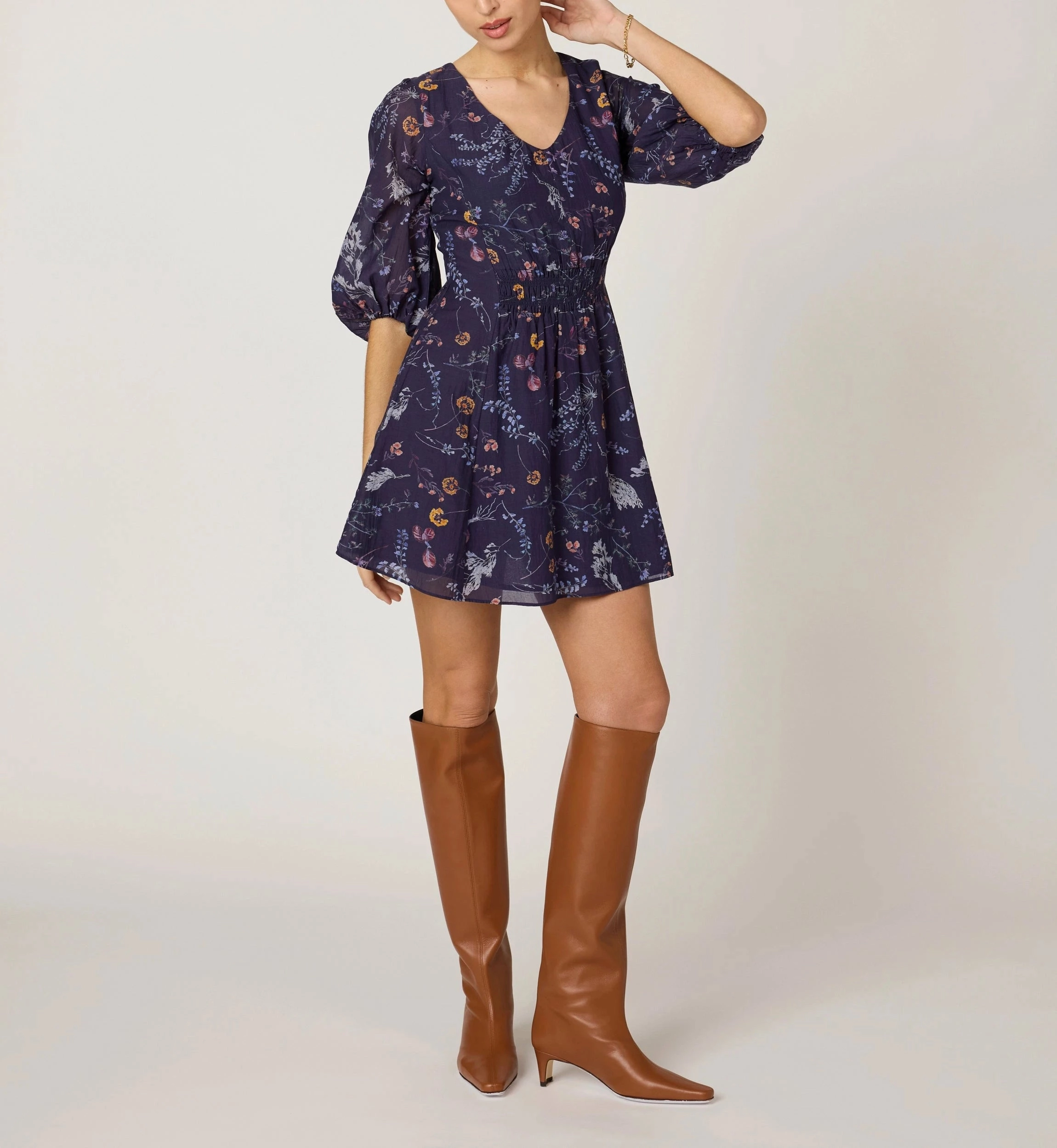 Confident Touch Versatile Wearable Nicolette Mini Dress | Viviana