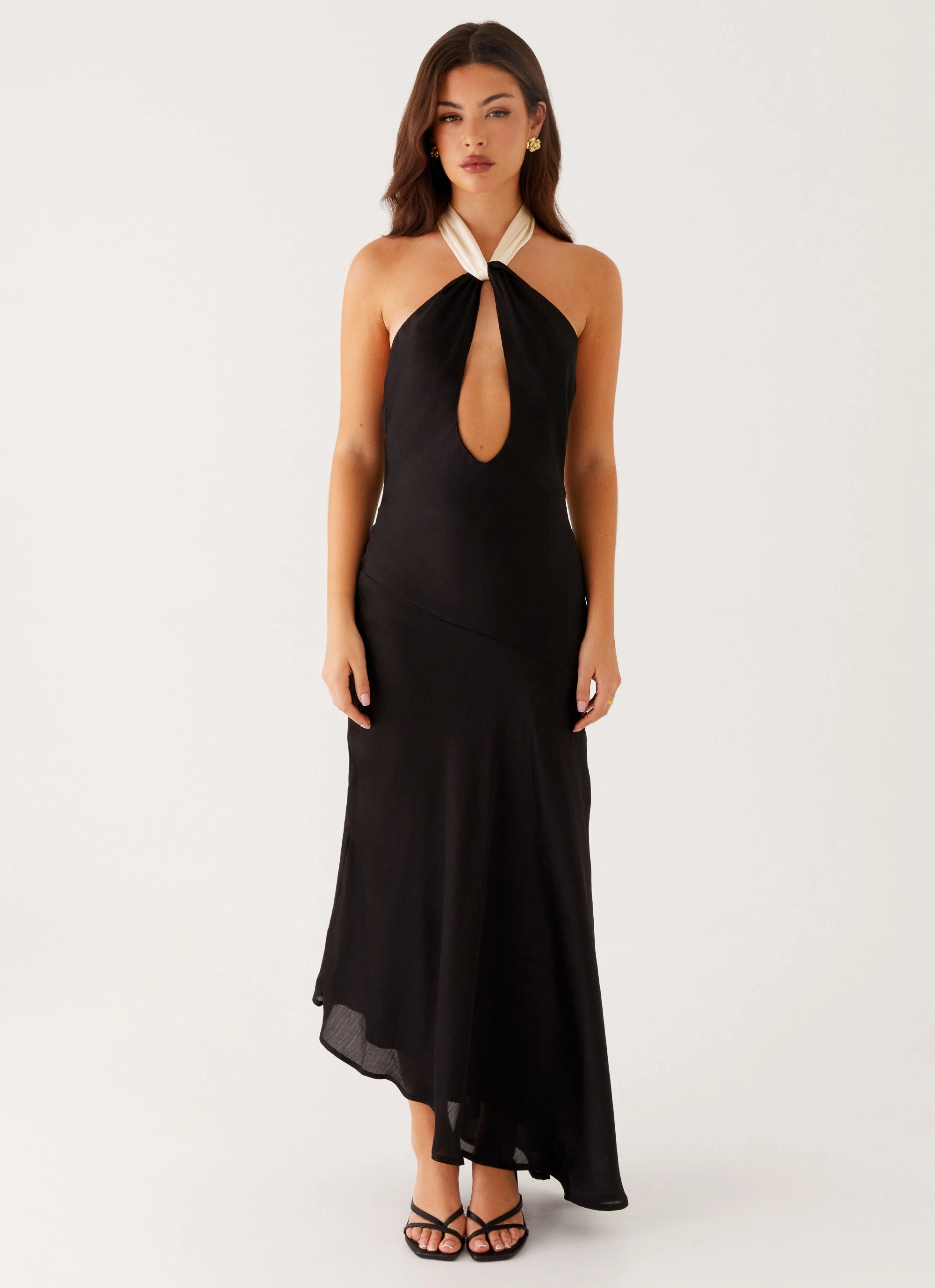 Night Owl Maxi Dress - Black spring fashion Feminine Movement