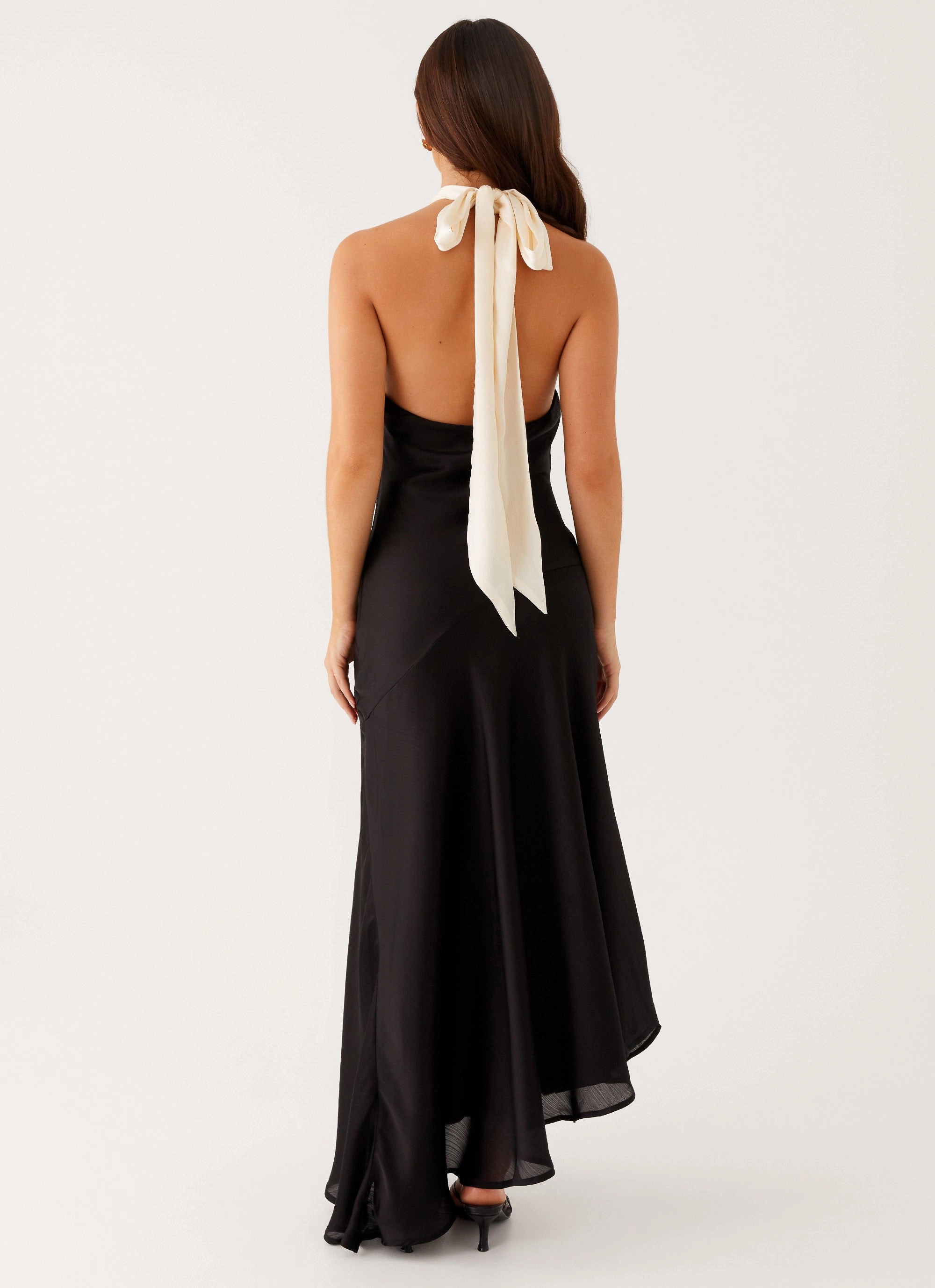 Dew Glow Night Owl Maxi Dress - Black