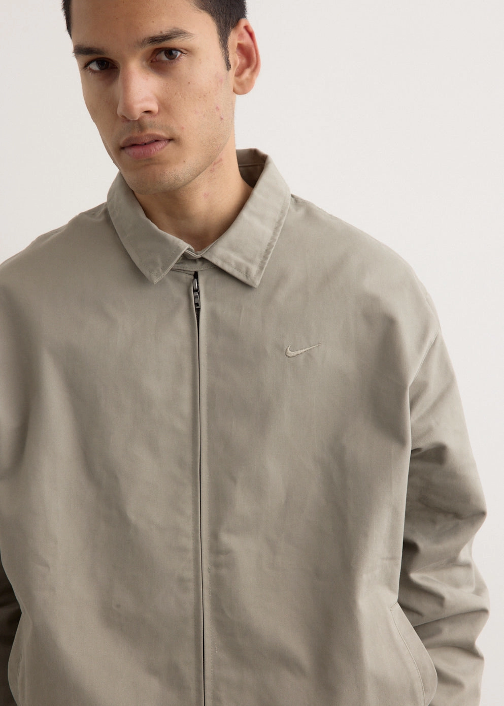 Nike Life Harrington Woven Jacket Insulated Warmth SeamlessShoulderPanels