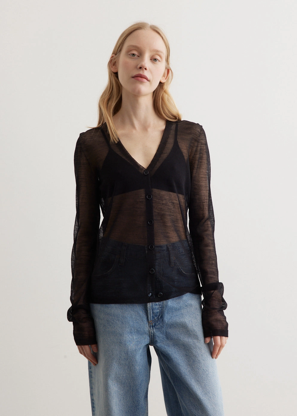 Subtle Fit MultiDirectional Flexibility Keru Seamless Cardigan