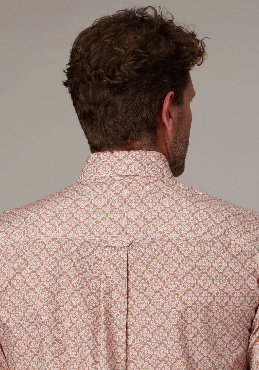 Chic Ensemble Roper Mens 2020 Medallion Clay 100% Cotton 1 Pkt S/S Shirt