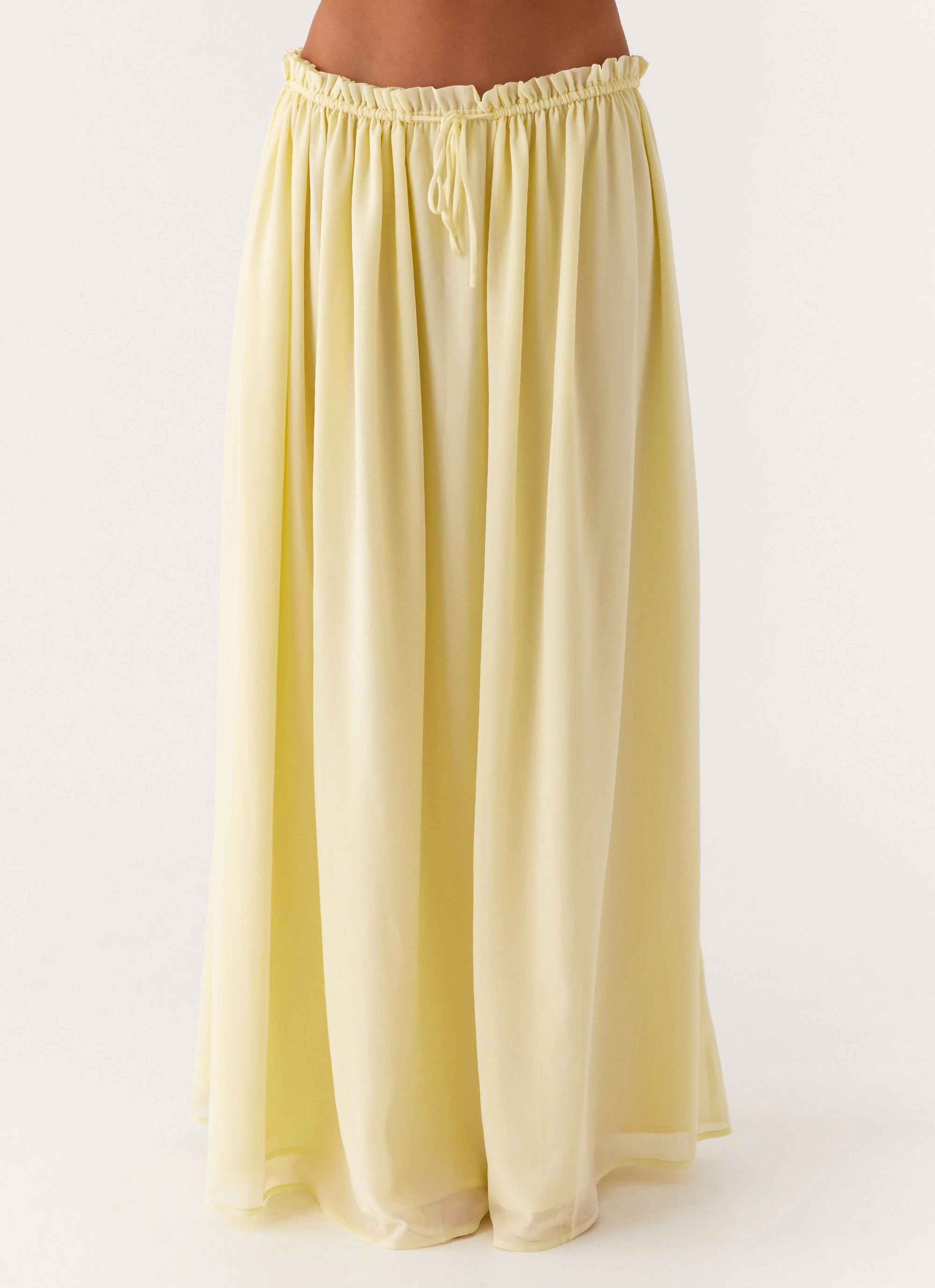 Zaya Maxi Skirt - Yellow ConvertibleStyle