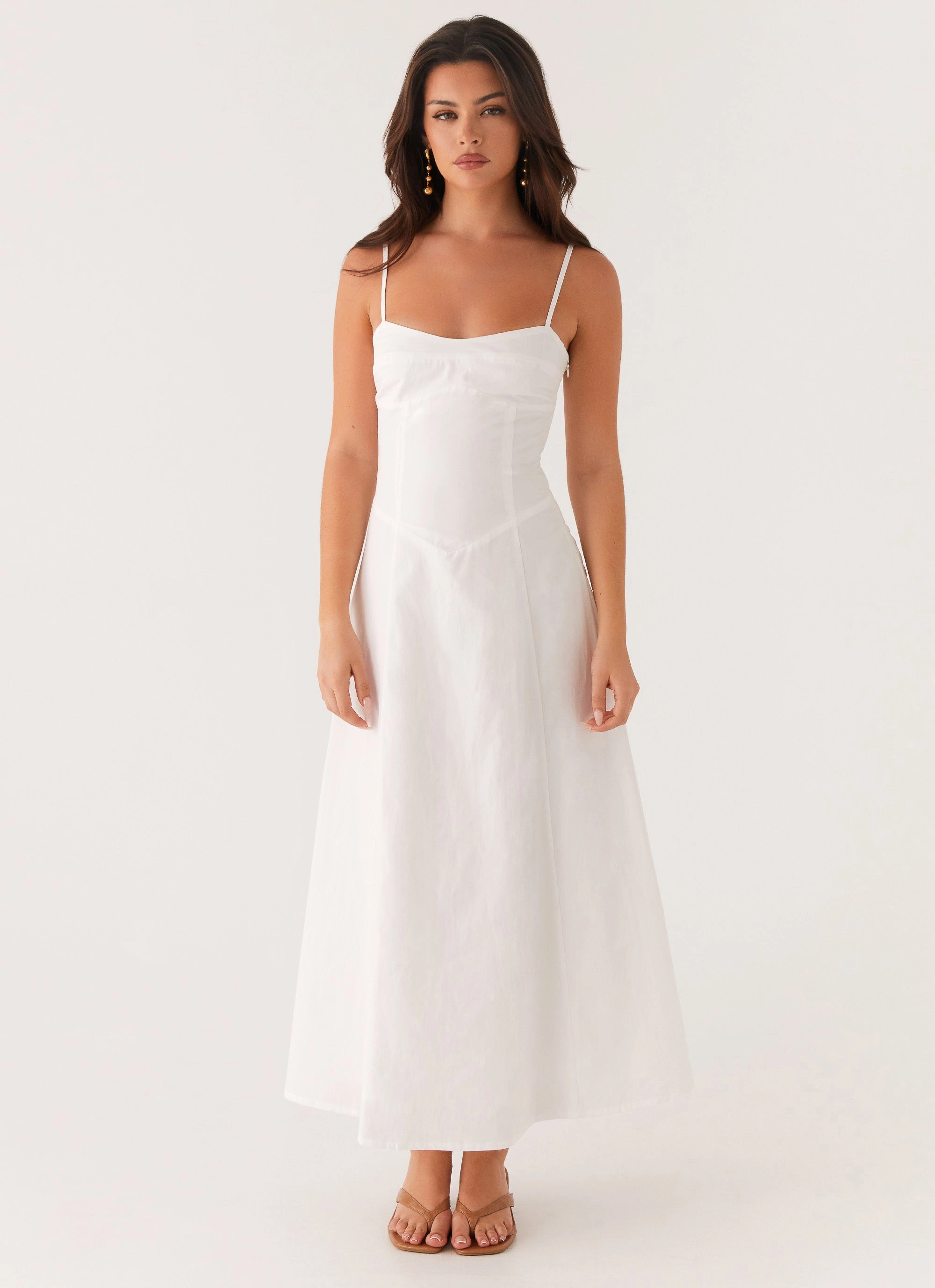Fresh Flow Season Ready Noosa Midi Dress - White
