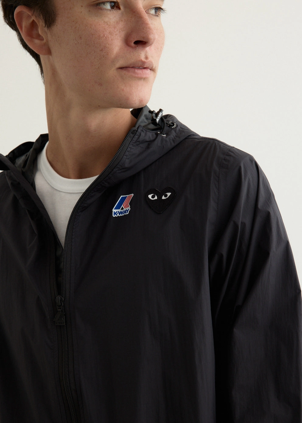 J507 K-Way Full Zip Jacket ZipperClosure