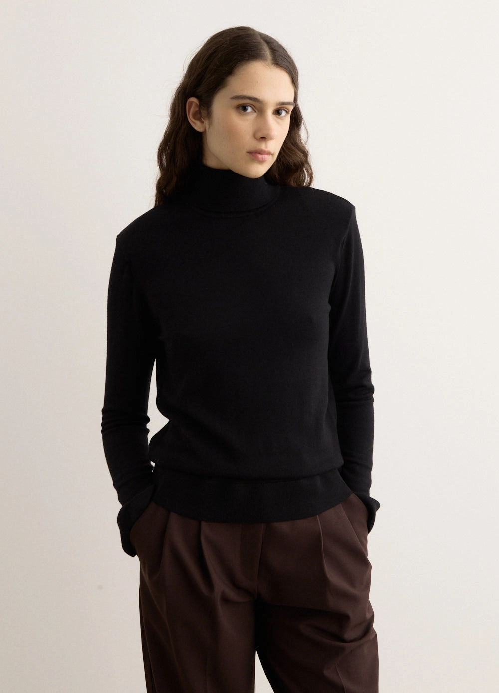 AntiPilling Finish Ria Turtleneck