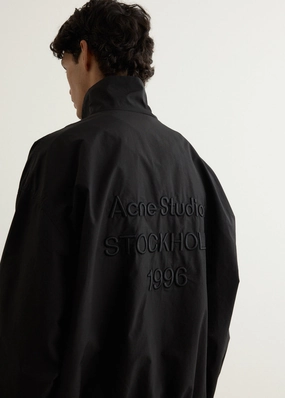 Notch Lapel Olandios Technical Cotton Blend Jacket