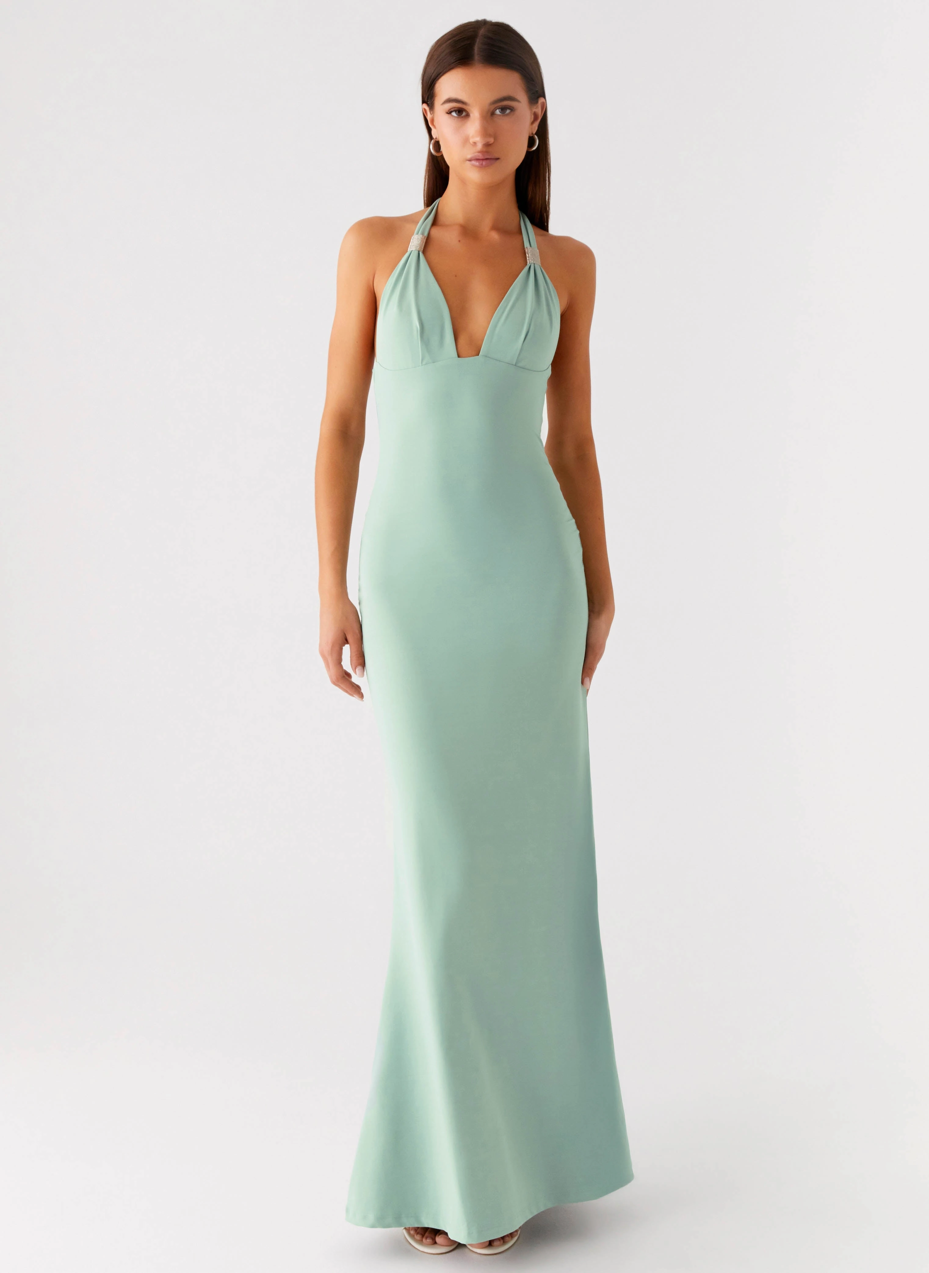 Fern Valley Maxi Dress - Sage Light Movement