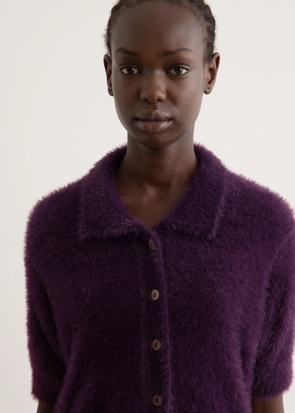 Cristin Fluffy Cardigan Easy Layering