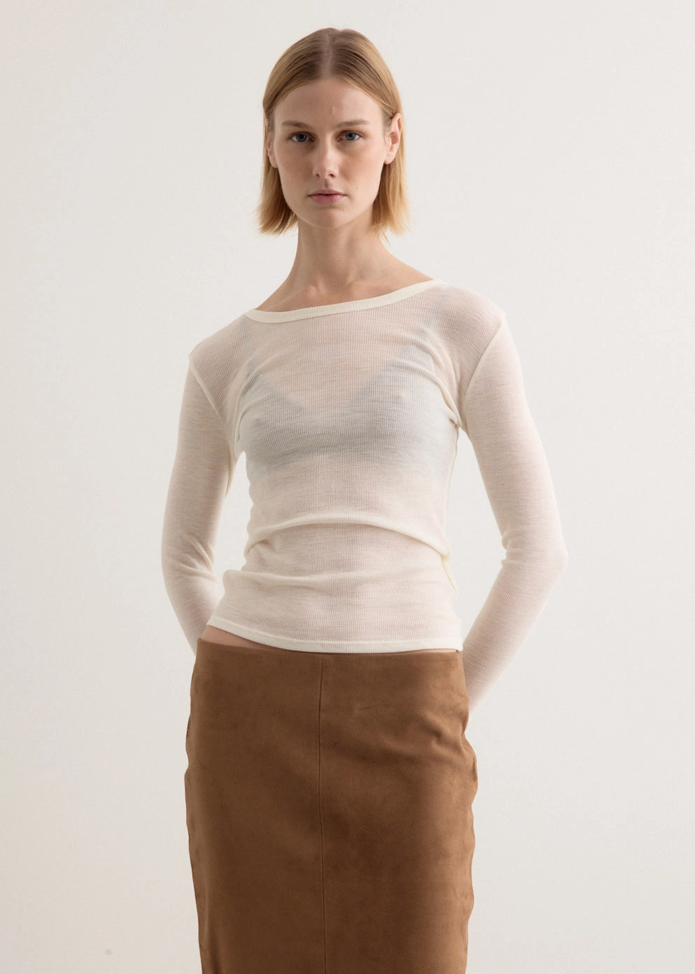 Baby Wool Long Sleeve Top Quick Fit