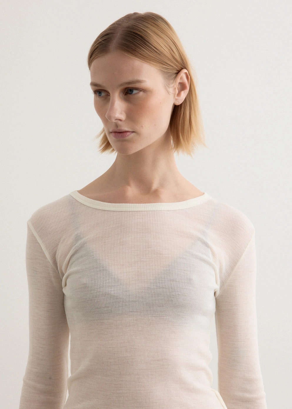 Weekend Vibes Homewear Style Baby Wool Long Sleeve Top