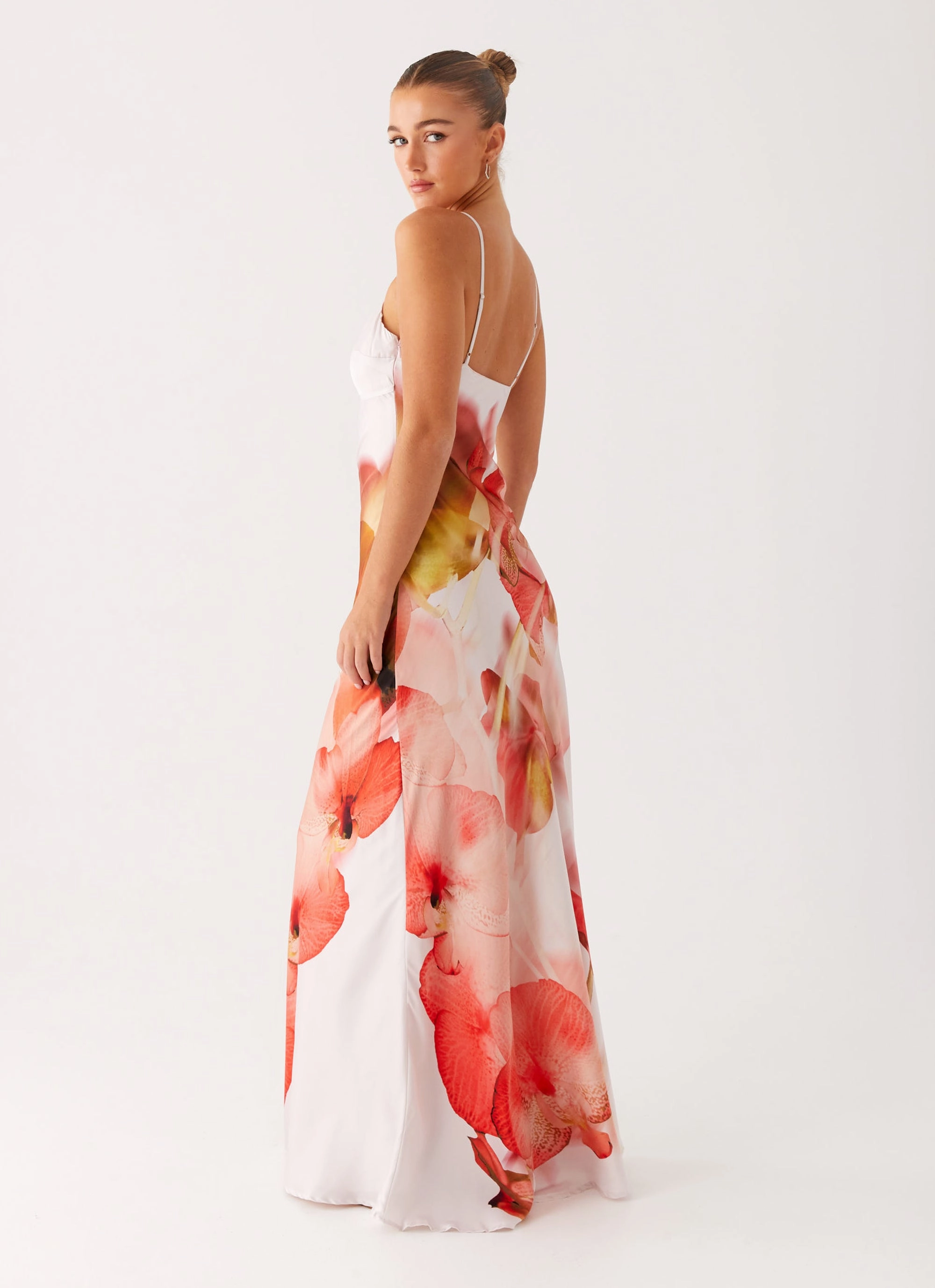 Maximalist-Trend Repair-Friendly Pacha Maxi Dress - Peach Rose