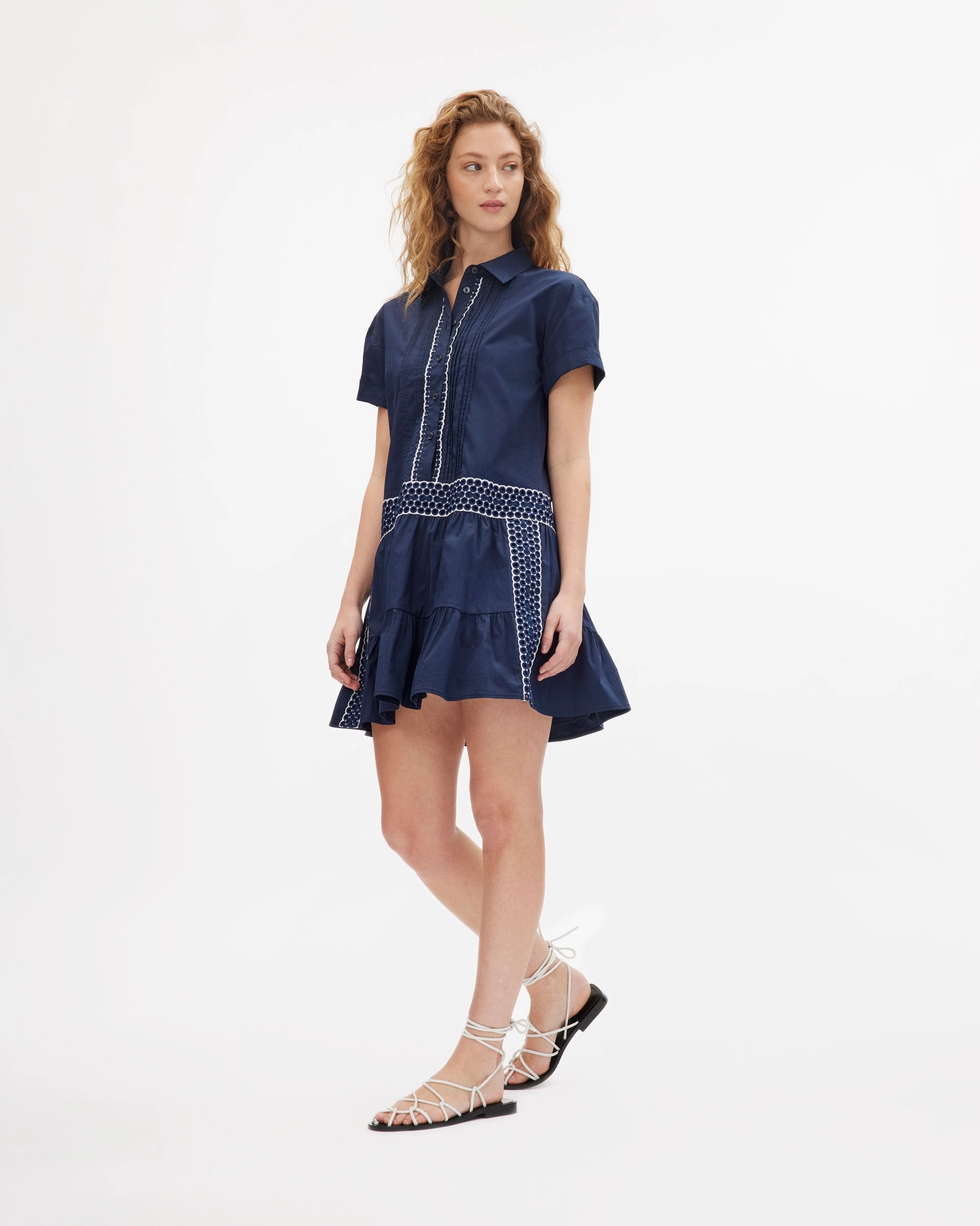 Back Detail Motion Light Jasmine Dress