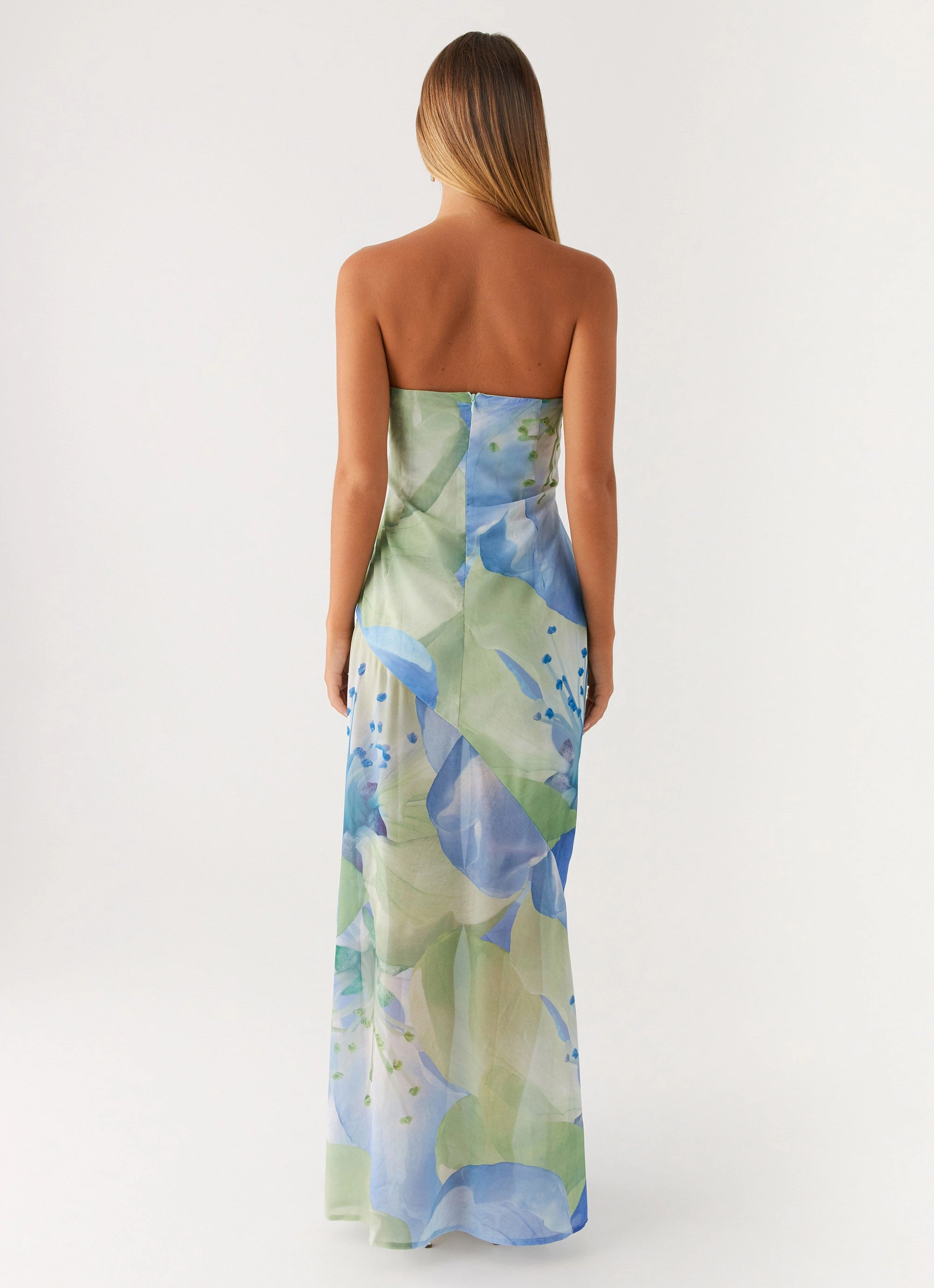 Lawson Maxi Dress - Flower Print Travel Fit Smooth Layering