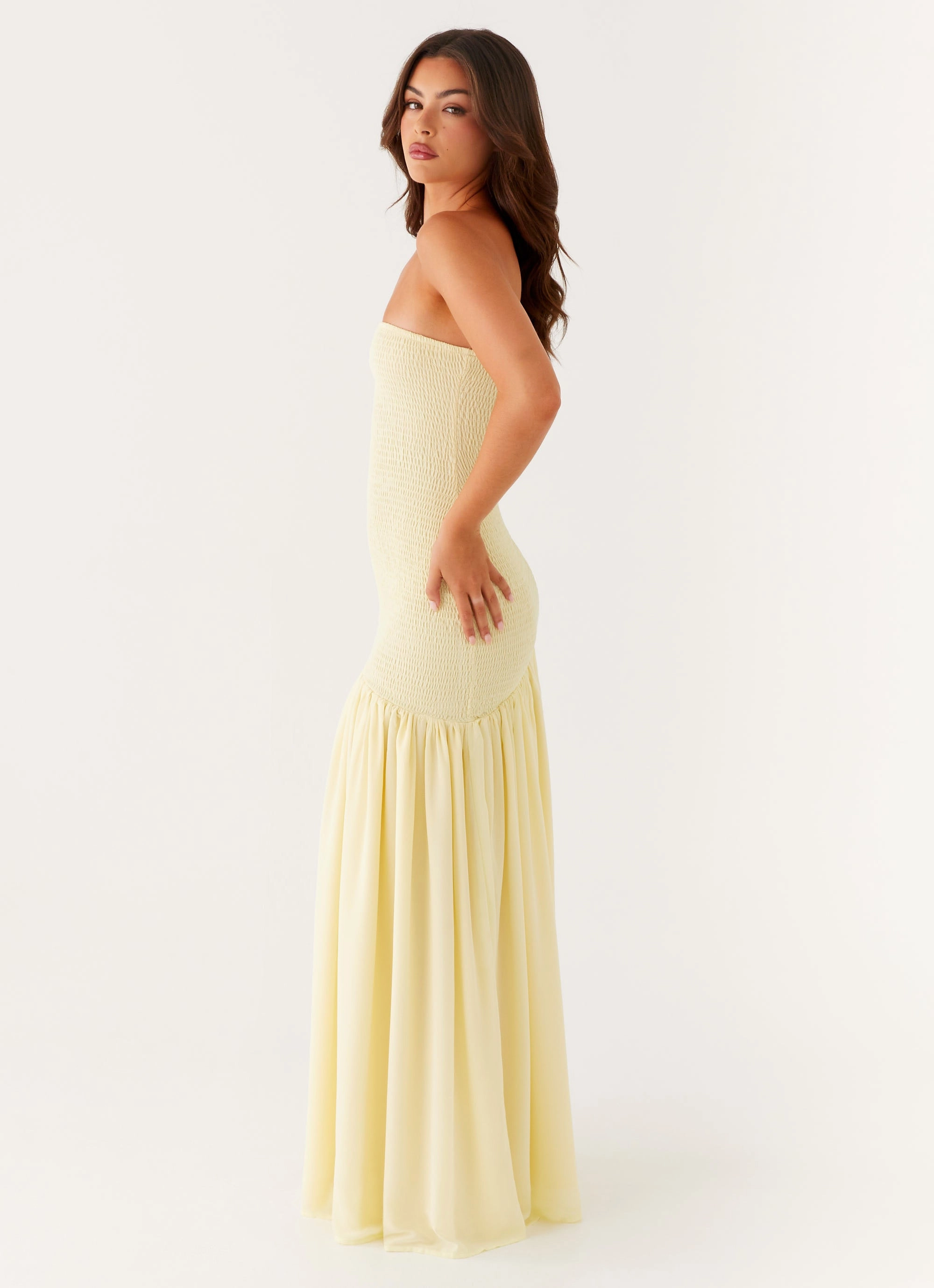 Bohemian-Style Royce Maxi Dress - Yellow